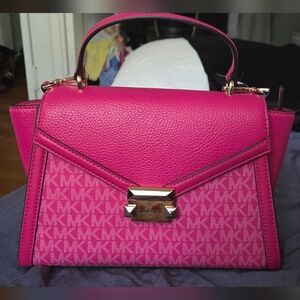 Michael Kors NWOT Fuchsia Satchel OFFER FRIENDLY